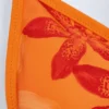 Trójkątny top bikini Paita w pomarańczowo-orchideowy wzór Trójkątny top bikini Paita w pomarańczowo-orchideowy wzór