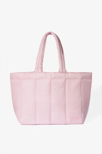 Wodoodporna torba typu tote w kolorze pudrowego różu