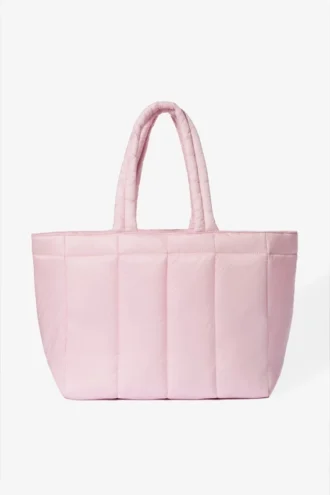 Wodoodporna torba typu tote w kolorze pudrowego różu
