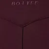 Wodoodporne spodnie narciarskie z paskiem w kolorze bordowym Wodoodporne spodnie narciarskie z paskiem w kolorze bordowym