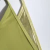 Zielone doły od bikini Kisawa z metalicznymi warstwami Zielone doły od bikini Kisawa z metalicznymi warstwami
